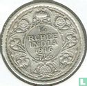 Brits-Indië ¼ rupee 1916 - Afbeelding 1
