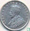 Inde britannique ¼ rupee 1912 (Bombay) - Image 2