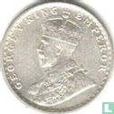 British India ¼ rupee 1929 - Image 2