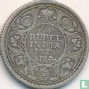 Inde britannique ¼ rupee 1925 - Image 1