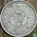 British India ½ rupee 1936 (Bombay) - Image 1