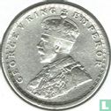 Britisch-Indien ½ Rupee 1922 (Kalkutta) - Bild 2
