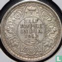 Brits-Indië ½ rupee 1912 (Bombay) - Afbeelding 1