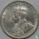Inde britannique ½ rupee 1916 (Bombay) - Image 2