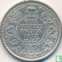 Brits-Indië 1 rupee 1917 (Calcutta) - Afbeelding 1
