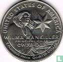 États-Unis ¼ dollar 2022 (P) "Wilma Mankiller" - Image 2