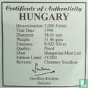 Hungary 2000 forint 1998 (PROOF) "World Wildlife Fund" - Image 3