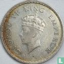Britisch-Indien ½ Rupee 1939 (Kalkutta - Typ 1) - Bild 2