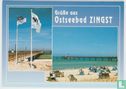 Ostseebad Zingst Seebrücke - baltic sea bridge - Mecklenburg Germany Postcard - Bild 1