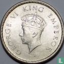 British India ½ rupee 1938 - Image 2