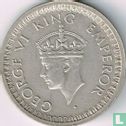Inde britannique ½ rupee 1945 (Bombay - type 1) - Image 2