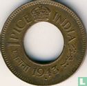Inde britannique 1 pice 1943 (Bombay - type 1) - Image 1