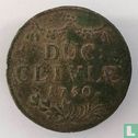 Clèves 1 duit 1750 - Image 1