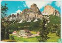 Dolomiti Passo Tre Croci Monte Cristallo Belluno Veneto Italia 1963 Cartoline - Italy Postcard - Afbeelding 1