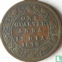 Inde britannique ¼ anna 1879 - Image 1