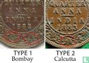 Britisch-Indien ¼ Anna 1883 (Kalkutta) - Bild 3