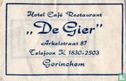 Hotel Café Restaurant "De Gier" - Afbeelding 1