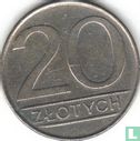 Poland 20 zlotych 1985 - Image 2