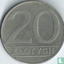 Pologne 20 zlotych 1988 - Image 2