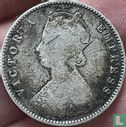 Britisch-Indien ½ Rupee 1889 (Kalkutta) - Bild 2