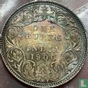 Brits-Indië 1 rupee 1900 (Bombay) - Afbeelding 1