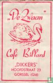 "De Zwaan" Café Billard