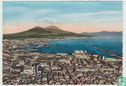 Napoli Naples Panorama View Campania Italy Postcard - Bild 1