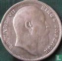 British India 1 rupee 1907 (Calcutta) - Image 2