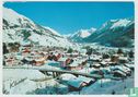 Klosters Graubünden mit Silvrettagruppe Schweiz 1968 Ansichtskarten - Switzerland Postcard - Afbeelding 1