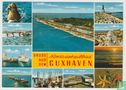 Cuxhaven Nordseeheilbad Niedersachsen 1971 Ansichtskarten - North Sea spa Lower Saxony Multiview postcard - Afbeelding 1