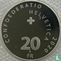 Zwitserland 20 francs 2020 "150th anniversary Swiss Firefighters Association" - Afbeelding 1