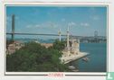 Ortaköy Camii Grand Mecidiye Mosque Bridge Istanbul Turkey Postcard - Image 1