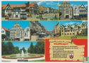 Stadthagen Niedersachsen Deutschland Ansichtskarten, Lower Saxony Germany Multiview Postcard - Afbeelding 1