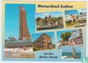 Ostseebad Laboe an der Kieler Förde U-Boot Schleswig-Holstein Ansichtskarten, Multiview Postcard - Bild 1