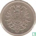 Duitse Rijk 1 mark 1875 (E) - Afbeelding 2