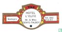 Hotel L'ELITE Mr. & Mme DENYS-TALBOT -Bastogne - Tèl. 062 21.12.53 - Bild 1