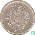 Duitse Rijk 1 mark 1875 (F) - Afbeelding 2