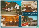 Café Hafenblick Restaurant Tönning Nordfriesland Schleswig-Holstein Ansichtskarten, Cafe Multiview Postcard - Image 1