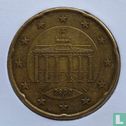 Germany 20 cent 2002 (J - misstrike) - Image 1