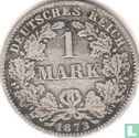 Empire allemand 1 mark 1873 (B) - Image 1
