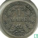 German Empire 1 mark 1892 (F) - Image 1
