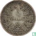 German Empire 1 mark 1878 (G) - Image 1