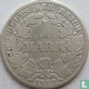 Empire allemand 1 mark 1880 (D) - Image 1
