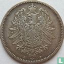 Empire allemand 1 mark 1880 (J) - Image 2