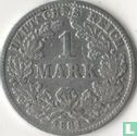 German Empire 1 mark 1881 (G) - Image 1