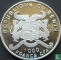 Benin 1000 francs 1997 (PROOF) "Zebra" - Image 2