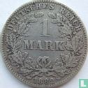 Empire allemand 1 mark 1882 (J) - Image 1