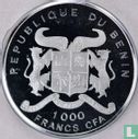 Benin 1000 francs 1995 (PROOF) "1996 Summer Olympics in Atlanta" - Image 2
