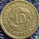 Duitse Rijk 10 reichspfennig 1934 (E) - Afbeelding 2