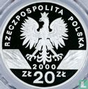 Polen 20 zlotych 2000 (PROOF) "Hoopoe" - Afbeelding 1